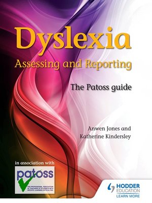 cover image of Dyslexia